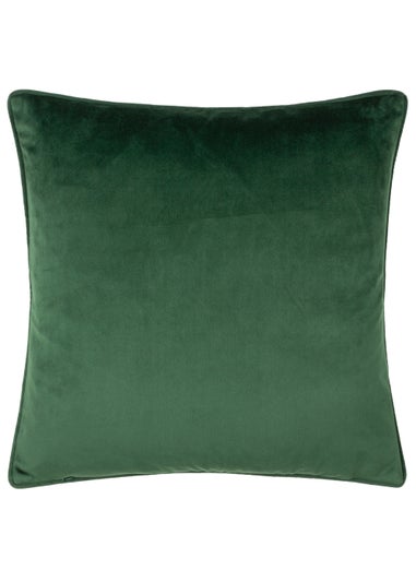 furn. Classic Reindeer Velvet Filled Cushion (43cm x 43cm x 8cm)