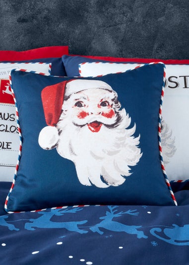 Catherine Lansfield Letters To Santa Cushion with pocket (43x43cm)