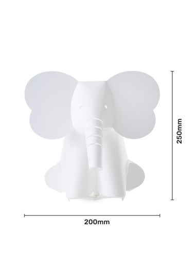 Glow Elephant Table Lamp (25cm x 35cm x 20cm)