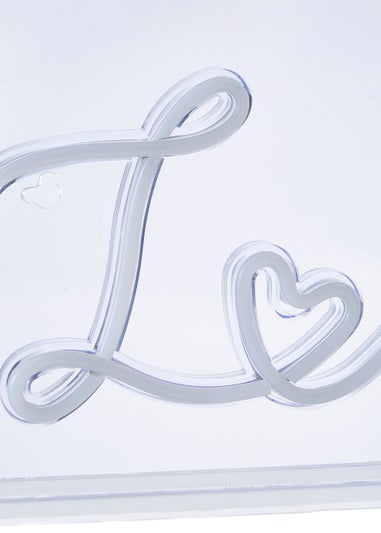 Glow Love Acrylic Light Box (18cm x 30cm x 4.6cm)