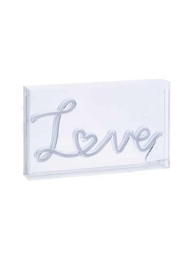 Glow Love Acrylic Light Box (18cm x 30cm x 4.6cm)