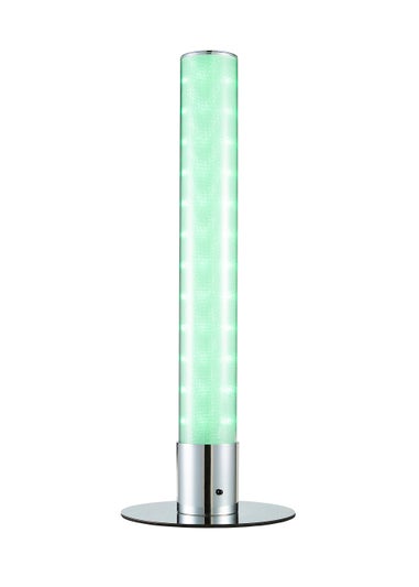 Glow Shimmer Cylinder Table Lamp