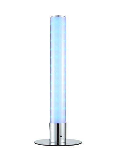 Glow Shimmer Cylinder Table Lamp