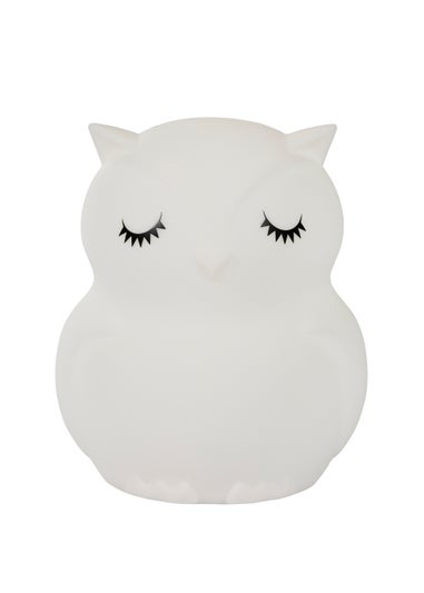 Glow Owl Night Light (15cm x 12cm x 13cm)