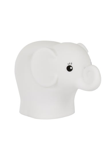 Glow Elephant Night Light (10cm x 12cm x 18cm)