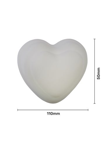 Glow Heart Night Light (5cm x 10cm x 11xm)