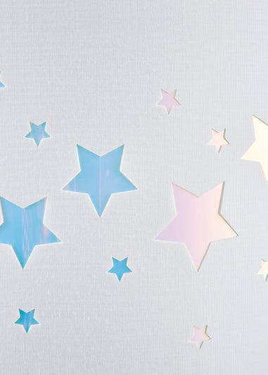 Glow Stars Iridescent Easyfit Light Shade (20cm x 30cm)