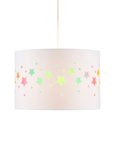 Glow Stars Iridescent Easyfit Light Shade (20cm x 30cm)