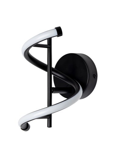BHS Black Leo LED Wall Lamp