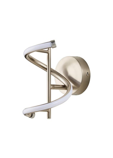 BHS Nickel Leo LED Wall Lamp