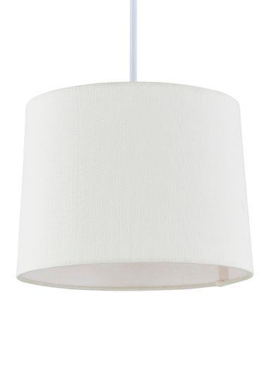 BHS Mira 25cm Linen Easyfit Shade Natural (19cm x 25cm)