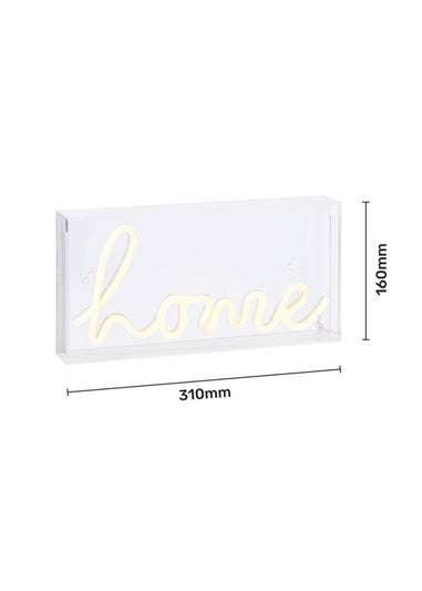 Glow Home Acrylic Light Box (16cm x 31cm x 5.5cm)