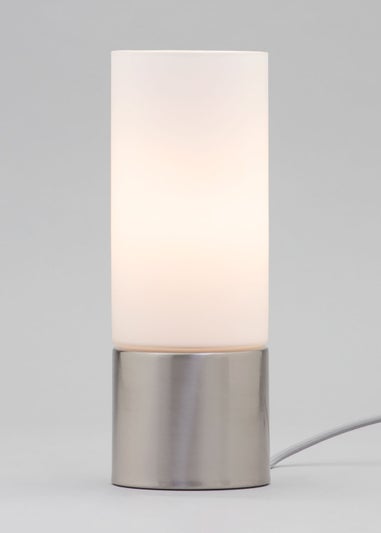 BHS Tilly Cylinder Touch Lamp (29.5 x 10cm x 10cm)