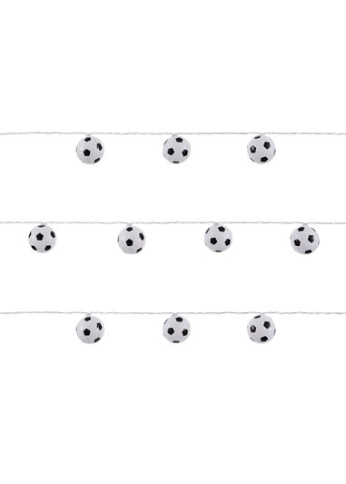 Glow Football LED String Lights (5cm x 435cm)