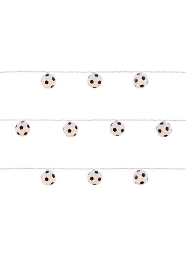 Glow Football LED String Lights (5cm x 435cm)