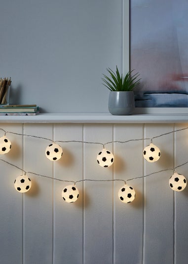 Glow Football LED String Lights (5cm x 435cm)