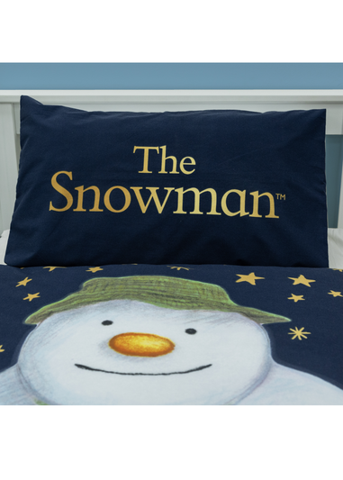 The Snowman Midnight Single Panel Duvet Cover