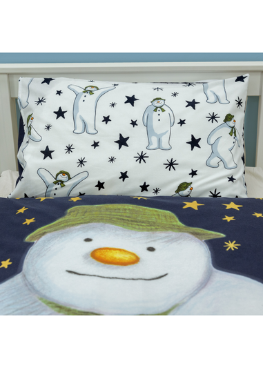 The Snowman Midnight Single Panel Duvet Cover