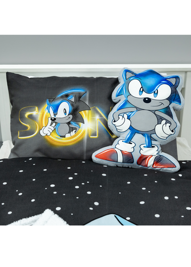 Sonic Super Shaped Cushion (45cm x 36cm)