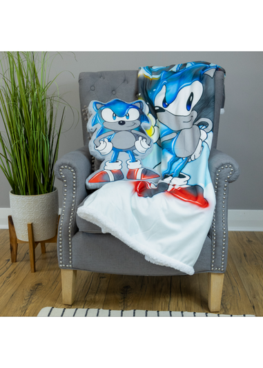 Sonic Super Shaped Cushion (45cm x 36cm)