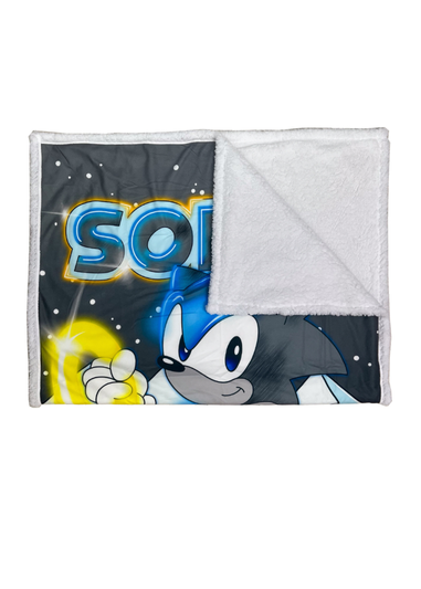 Sonic Ice Sherpa Throw