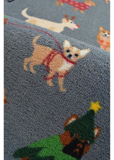 Relay Festive Dogs Runner (57cm x 150cm)