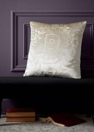 Bridgerton By Catherine Lansfield Regency Crown Soft Touch Cushion (45x45cm)