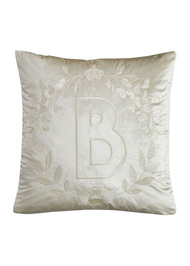 Bridgerton By Catherine Lansfield Regency Crown Soft Touch Cushion (45x45cm)