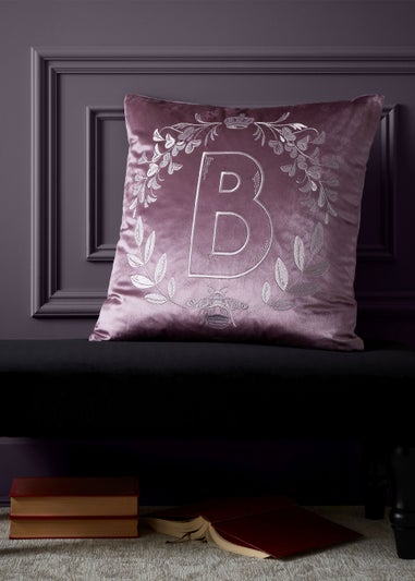 Bridgerton By Catherine Lansfield Regency Crown Soft Touch Cushion (45x45cm)