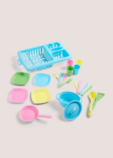 Kids Dish & Cutlery Set (31.5cm x 20cm x 9cm)