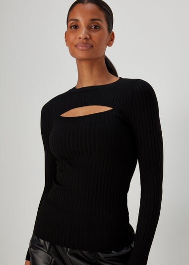 Cut out sleeve jumper best sale