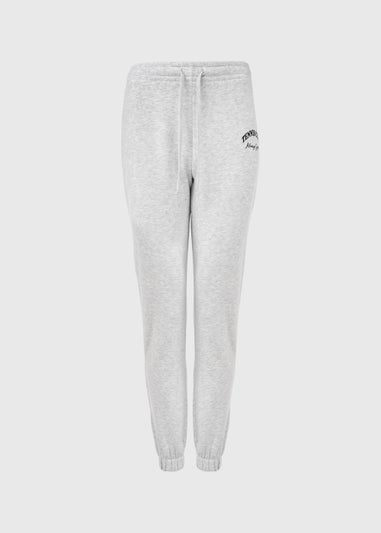 Grey Tennis Club Print Jogger