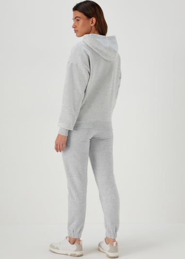 Grey Tennis Club Print Jogger