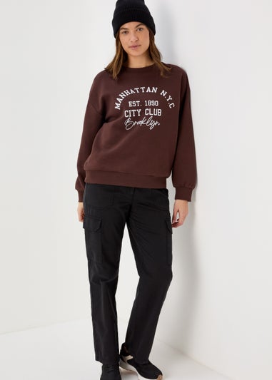 Brown Manhattan Sweatshirt