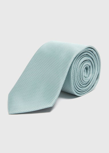 Taylor & Wright Sage Plain Texture Tie