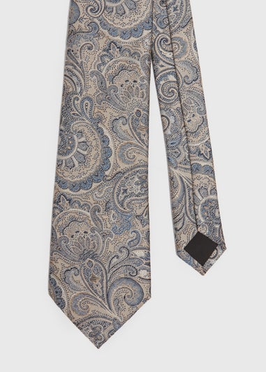 Stone Paisley Design Tie