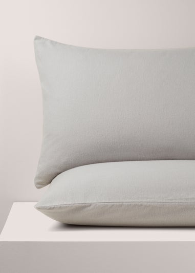 100% Cotton Grey Pillowcase