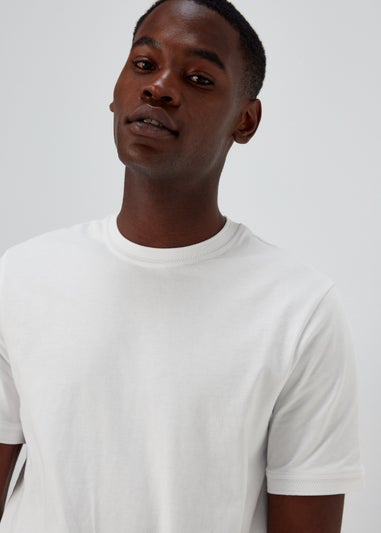 White Smart Trim T-Shirt