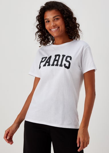 White Paris T-Shirt