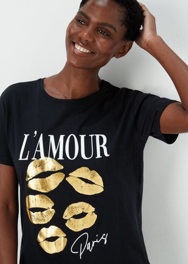 Black Lips L'Amour Paris T-Shirt