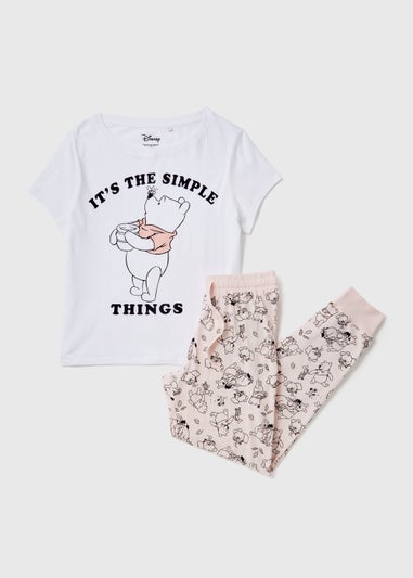 Cream Winnie The Pooh Pyjama Set