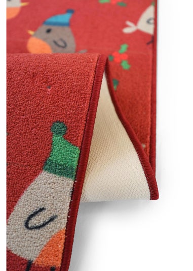 Relay Christmas Robins Runner & Doormat