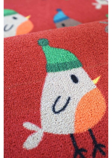 Relay Christmas Robins Runner & Doormat