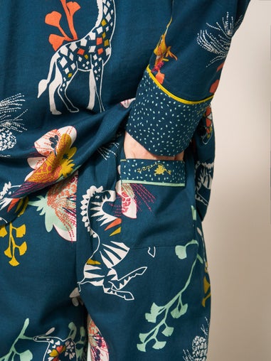 Nina Pyjamahose aus Bio-Baumwolle