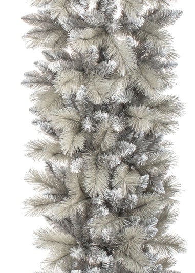 Premier Decorations Grey Silver Tipped Fir Tree Arch 2.4m