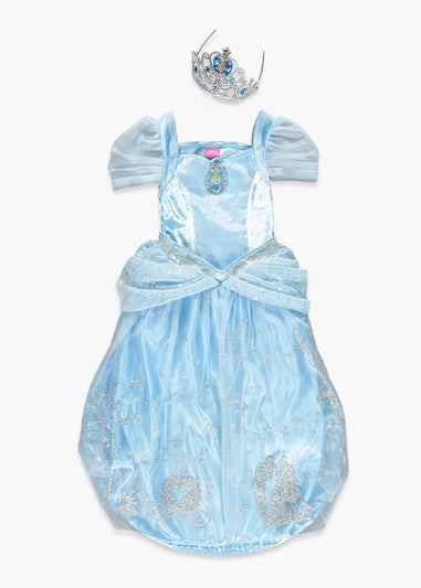 Kids Blue Cinderella Fancy Dress Costume (3-9yrs)