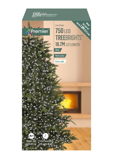 Premier Decorations 750 White LED Treebrights