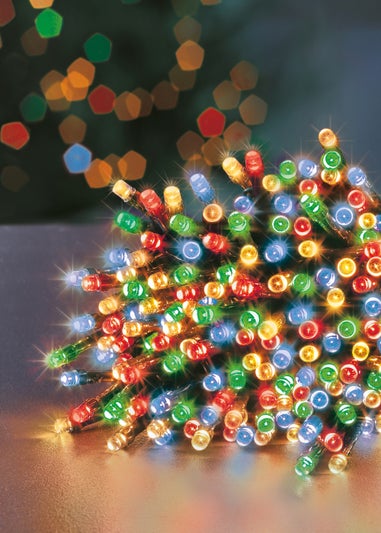 Premier Decorations 720 Multi-coloured LED Supabrights