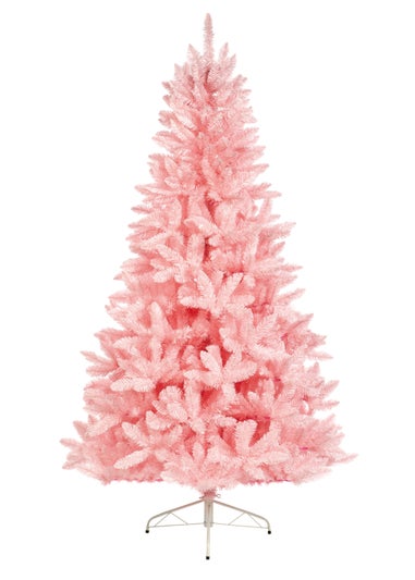 Premier Decorations Rosewood Pine Blush Pink Christmas Tree 6ft