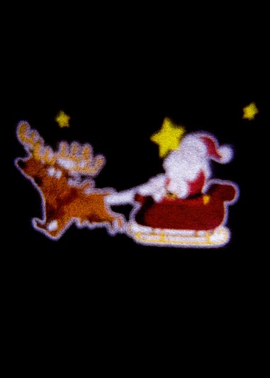 Premier Decorations 31cm Santa Sleigh Projector